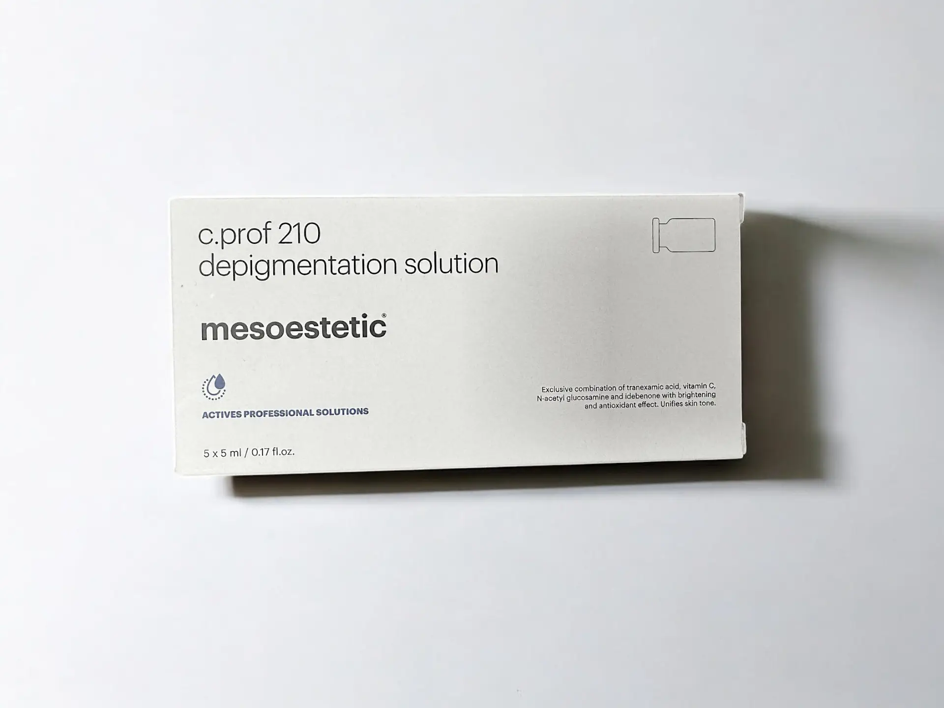Mesoestetic c.prof 210 depigmentation solution (5 x 5ml)