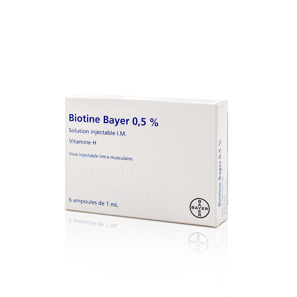 Biotin 0.5% Ampoules 1ml x 6