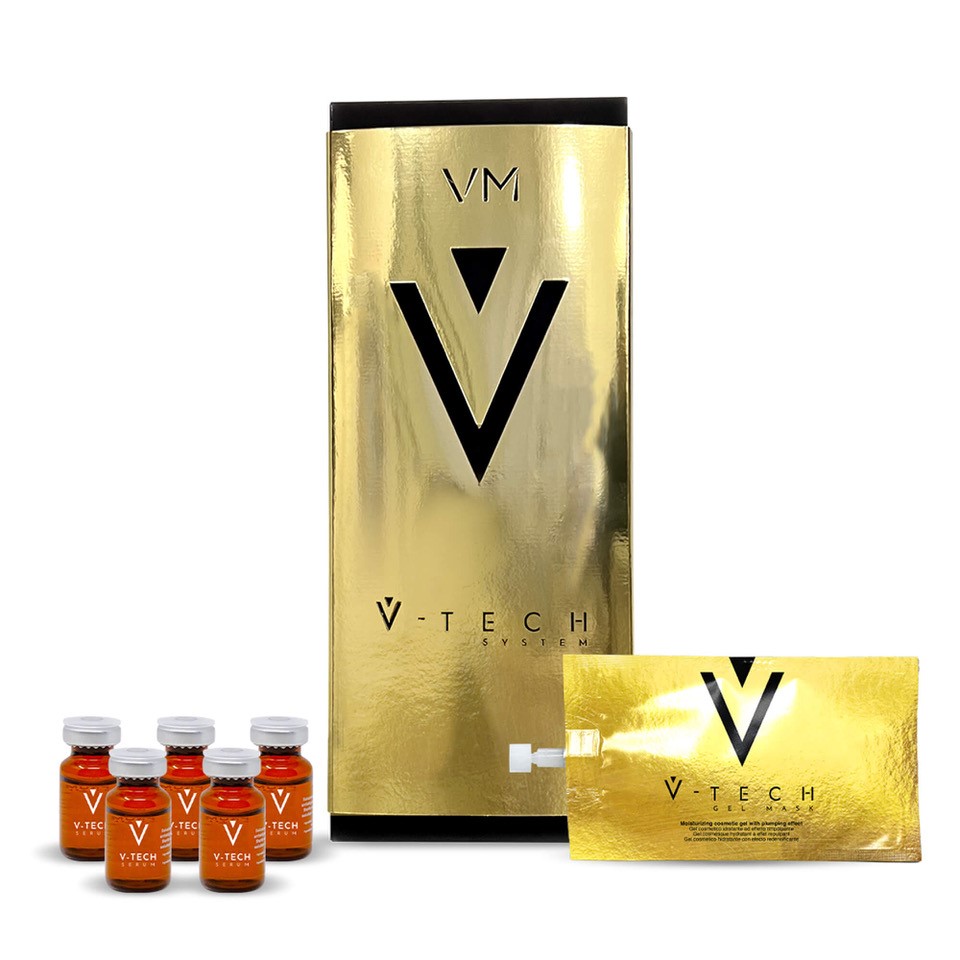 V-Tech System Kit 25ml (5 vials x 5ml + 5 gel masks x 5ml)