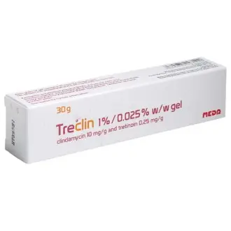 Treclin 1 %/0.025 % w/w Gel